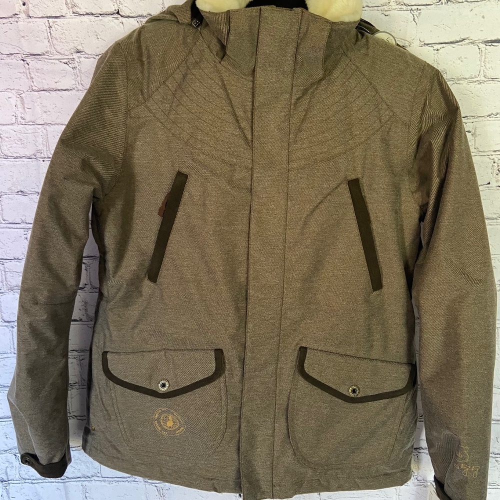 New Brown Burton Frontier Ski/Outdoors Jacket Size Sm